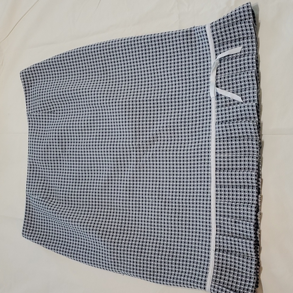 Gray, Black and White Womens Skirt